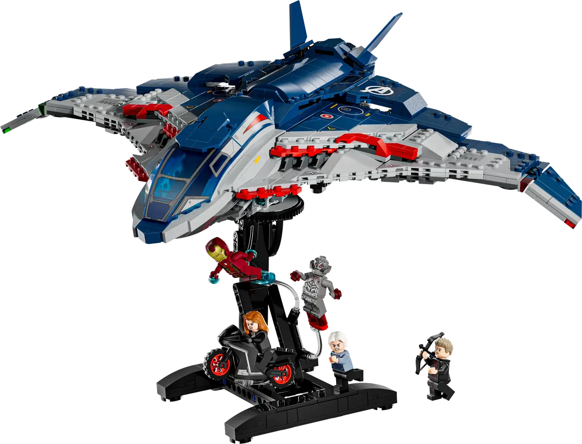 DISPONIBILE DA AGOSTO 2025 - 76325 LEGO Marvel - Quinjet Avengers: Age of Ultron