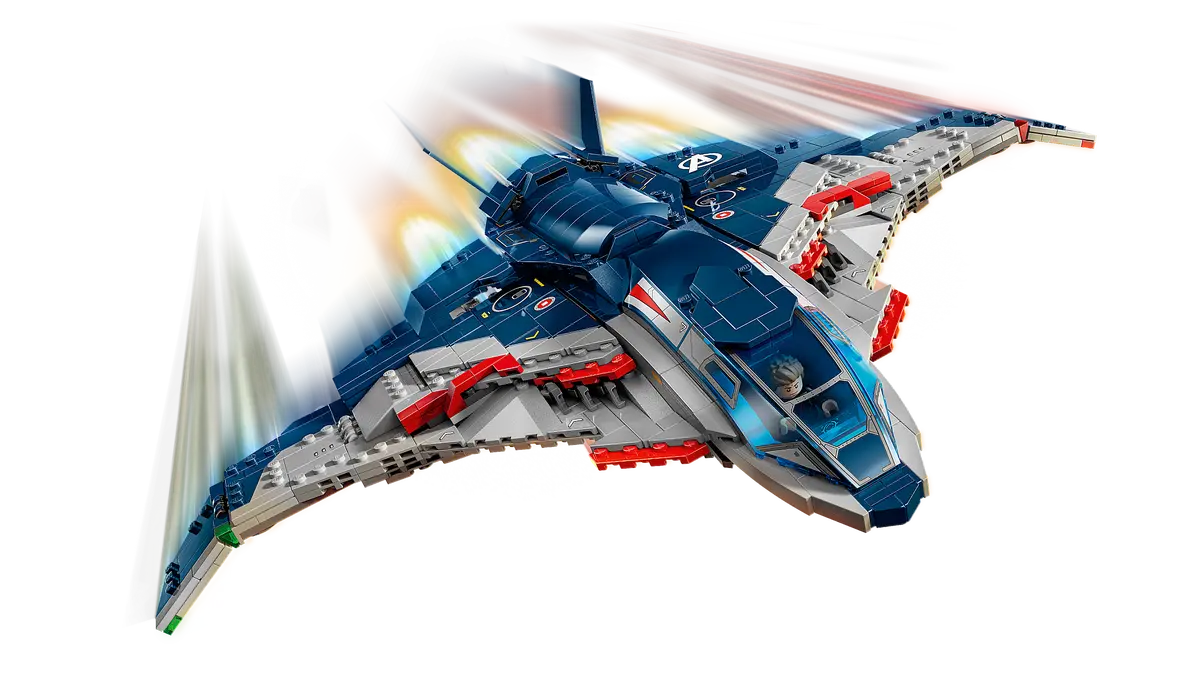 DISPONIBILE DA AGOSTO 2025 - 76325 LEGO Marvel - Quinjet Avengers: Age of Ultron