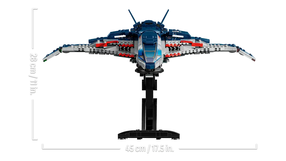 DISPONIBILE DA AGOSTO 2025 - 76325 LEGO Marvel - Quinjet Avengers: Age of Ultron