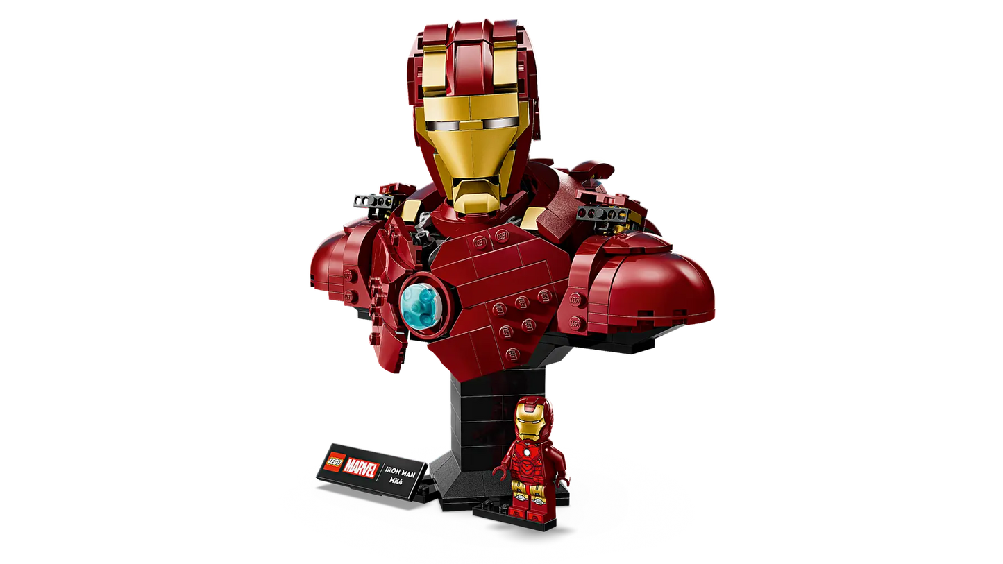 76327 LEGO Marvel - Busto di Iron Man MK4