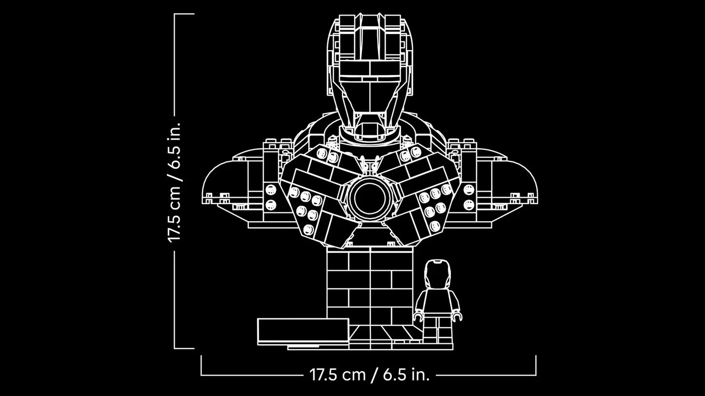 76327 LEGO Marvel - Busto di Iron Man MK4