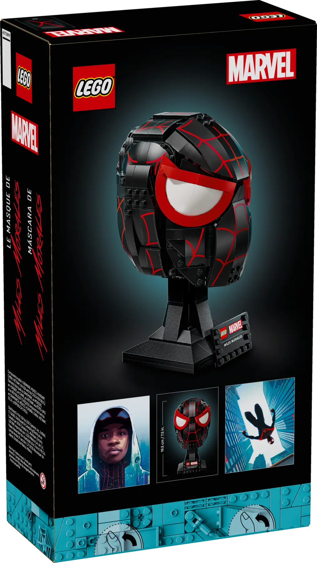 76329 ESCLUSIVA LEGO Marvel - Maschera di Miles Morales