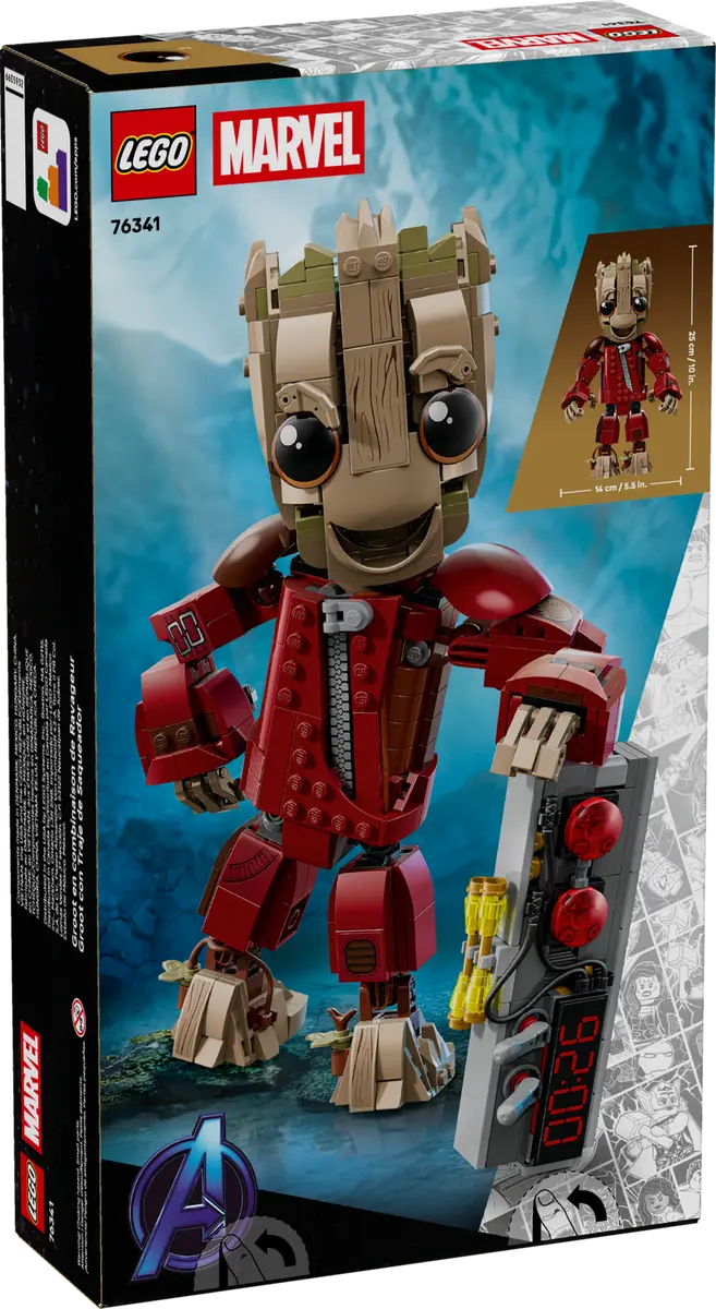 DISPONIBILE DA GENNAIO 2026 - 76341 LEGO Marvel - Groot in tuta da Ravager