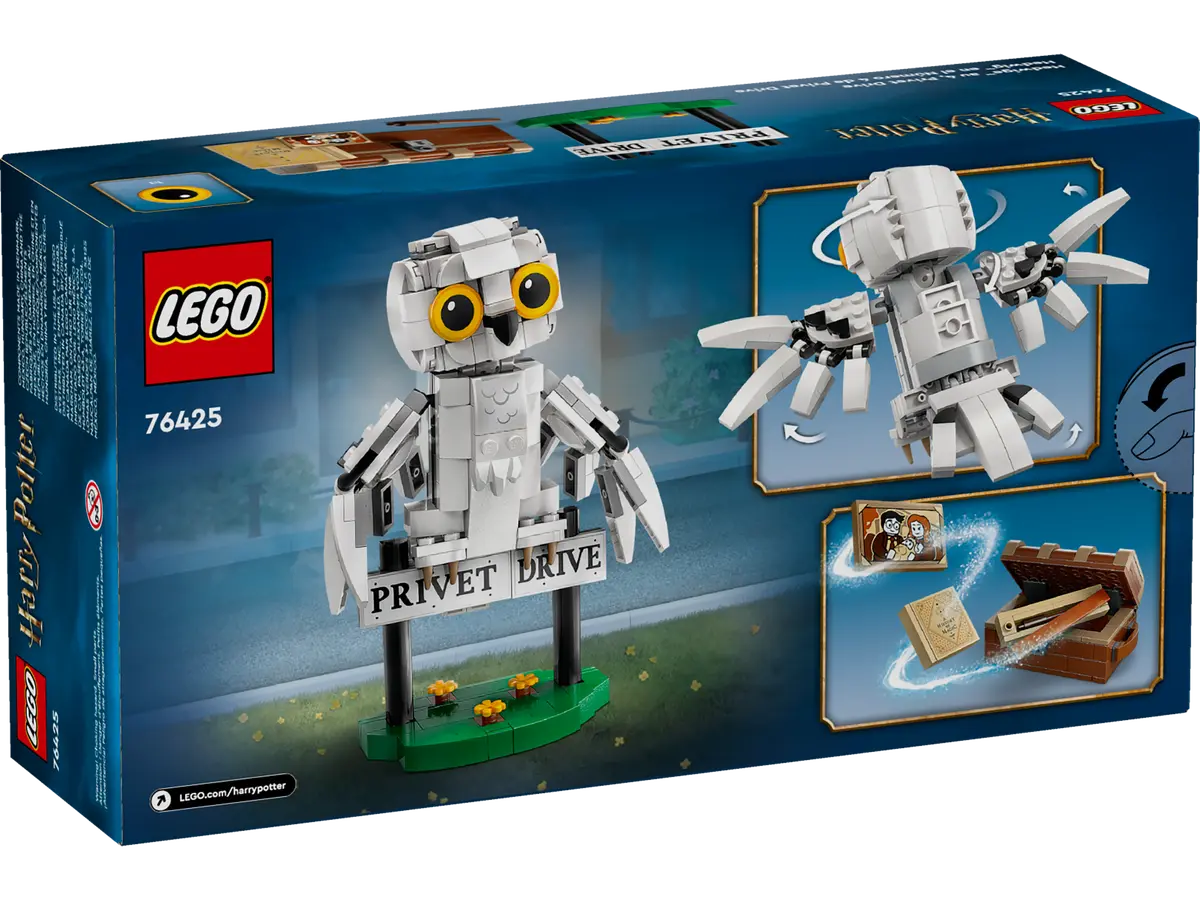 76425 LEGO Harry Potter - Edvige al numero 4 di Privet Drive