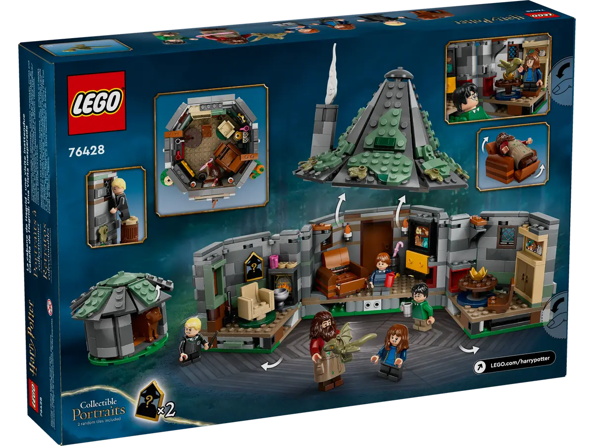 76428 LEGO Harry Potter - La Capanna di Hagrid: una visita inattesa