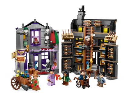 DISPONIBILE DA GIUGNO 2024 - 76439 LEGO Harry Potter - Olivander e Madama McClan: Abiti per tutte le occasioni