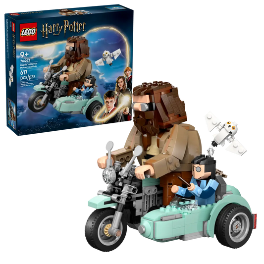 76443 LEGO Harry Potter - Giro sul sidecar di Hagrid™ e Harry