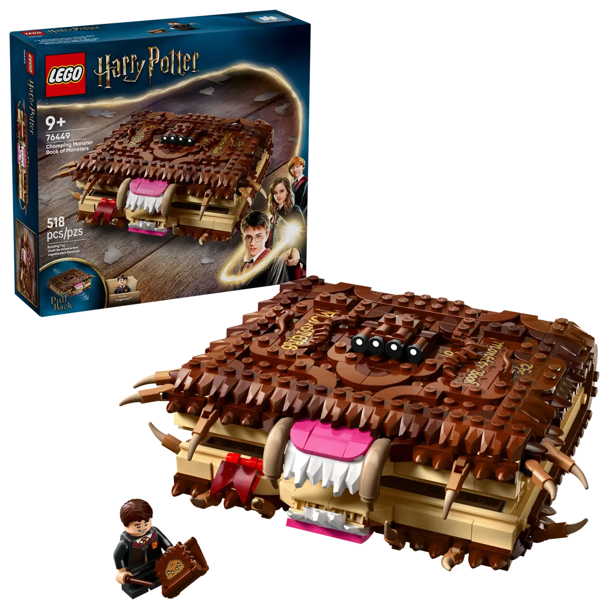 76449 LEGO Harry Potter - Il Libro Mostro dei mostri azzannante