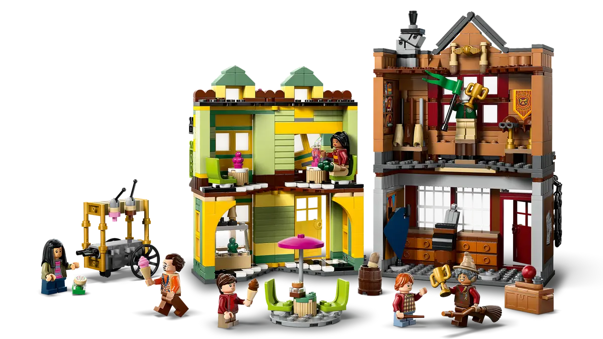 76452 LEGO Harry Potter - Accessori di Prima Qualità per il Quidditch e Gelateria