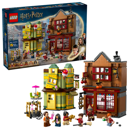 76452 LEGO Harry Potter - Accessori di Prima Qualità per il Quidditch e Gelateria
