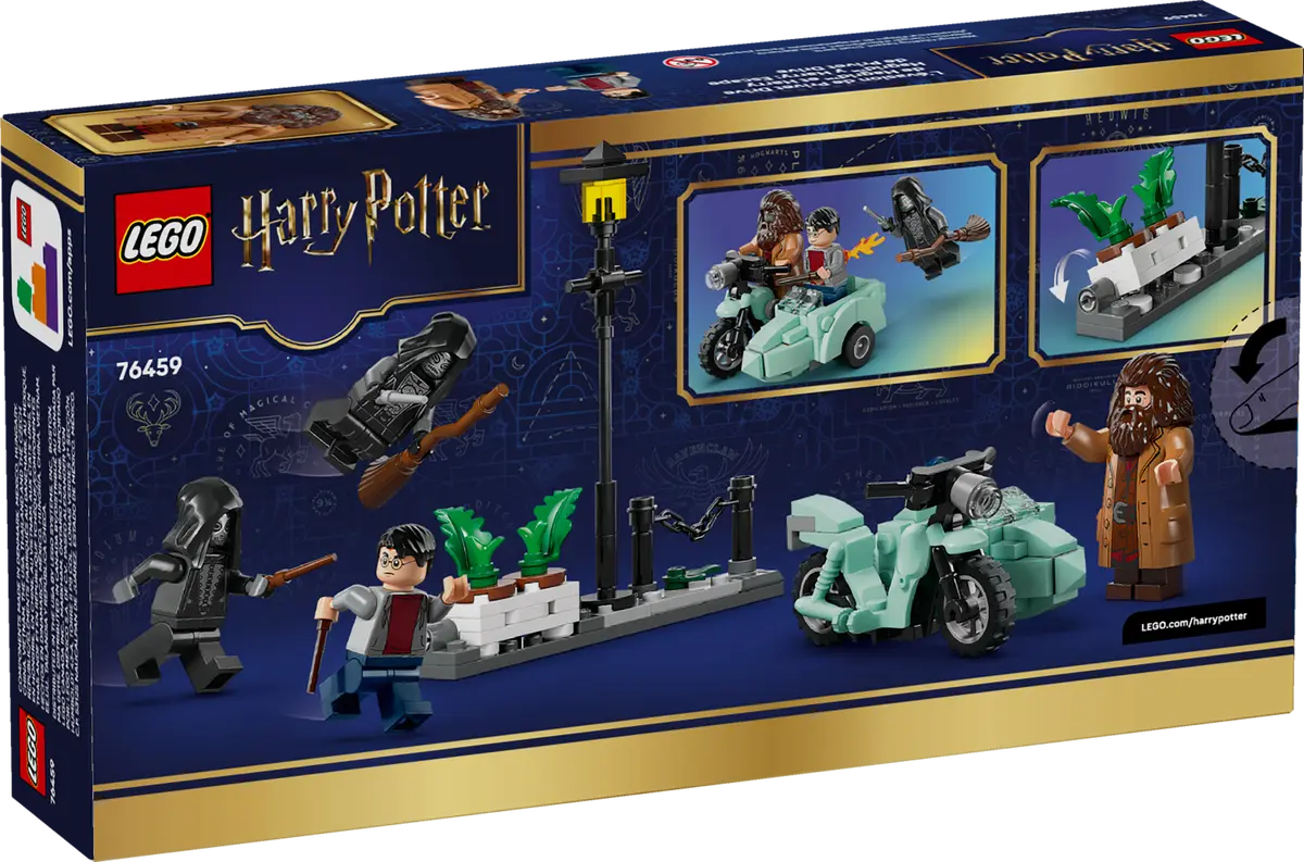 DISPONIBILE DA GENNAIO 2026 - 76459 LEGO Harry Potter - Fuga da Privet Drive di Hagrid™ e Harry