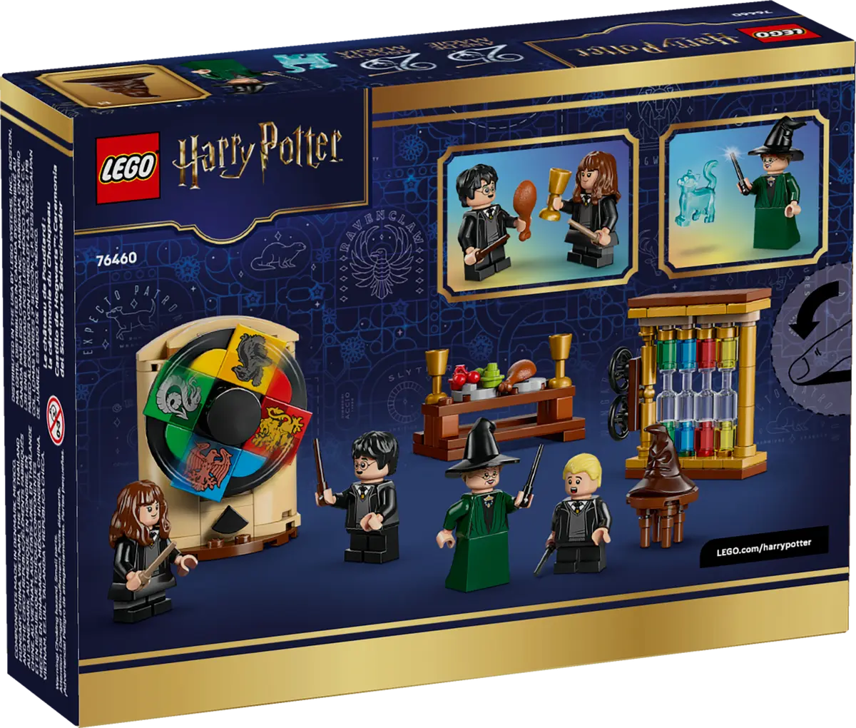 DISPONIBILE DA GENNAIO 2026 - 76460 LEGO Harry Potter - Castello di Hogwarts™: Cerimonia del Cappello Parlante™