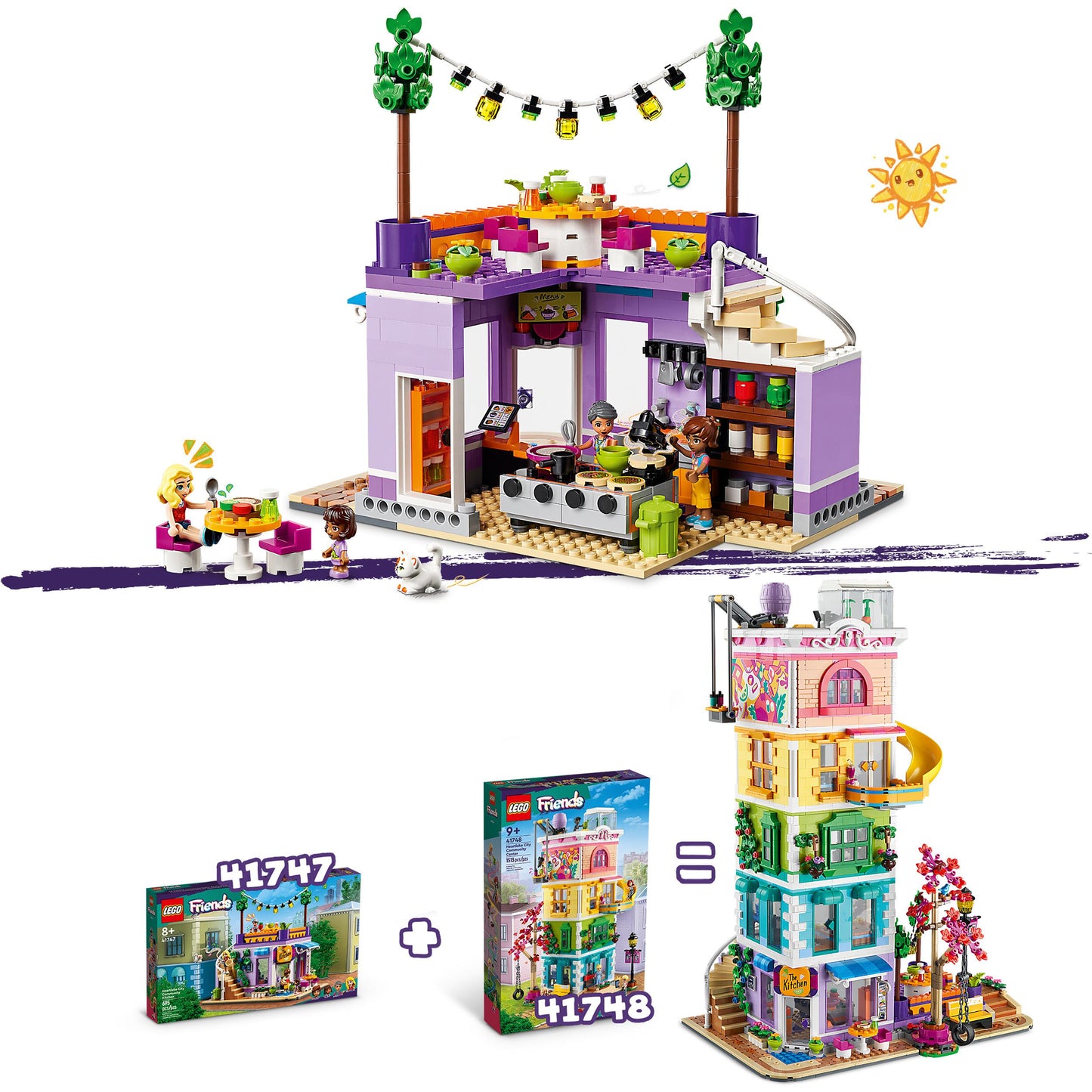 41747 LEGO Friends - Cucina comunitaria di Heartlake City
