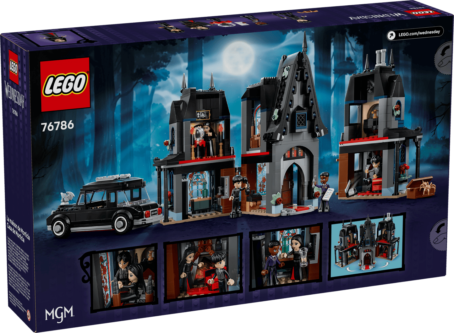 76786 LEGO Wednesday - Il Cottage di Morticia