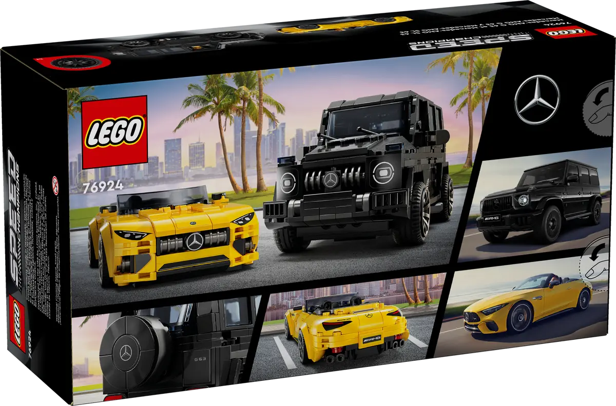 76924 LEGO Speed Champions - Mercedes-AMG G 63 e Mercedes-AMG SL 63