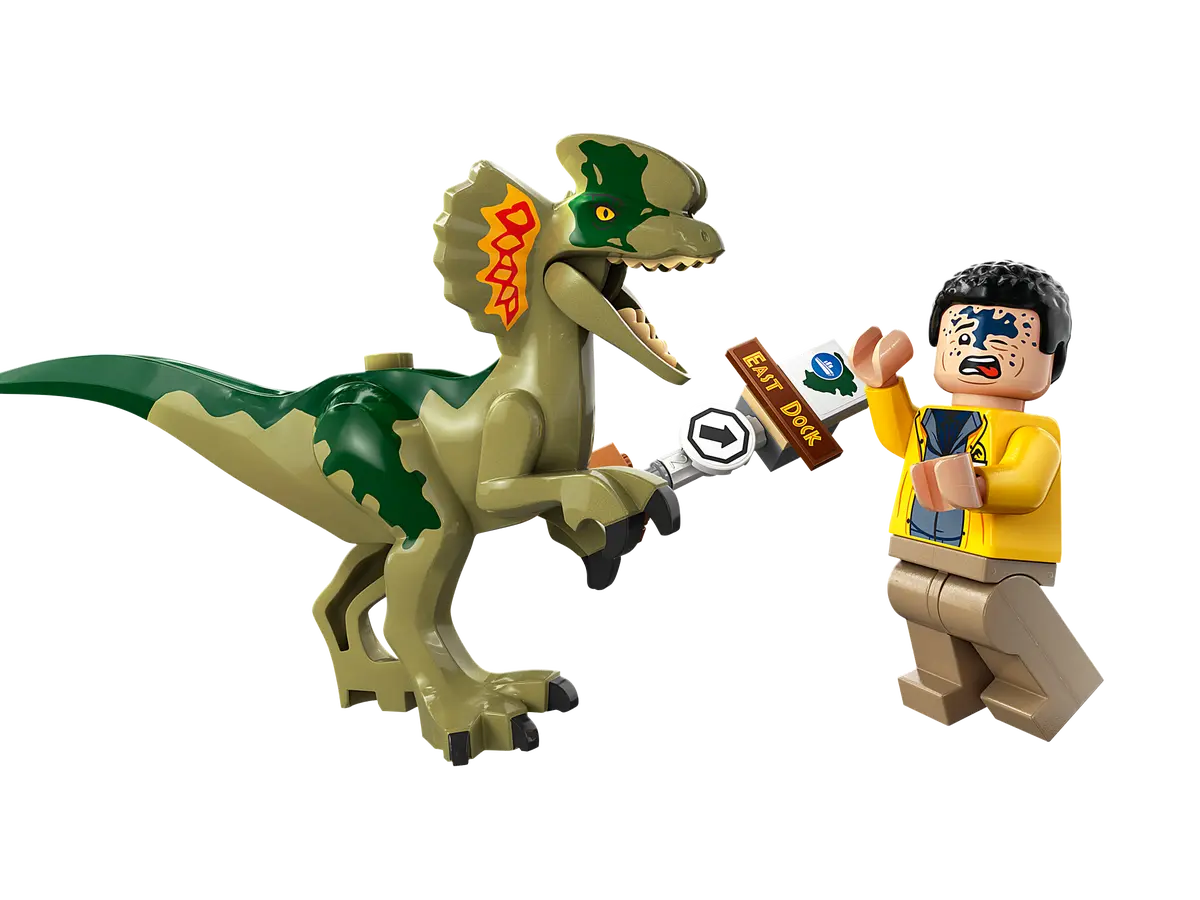 76958 LEGO Jurassic World - L’agguato del Dilofosauro