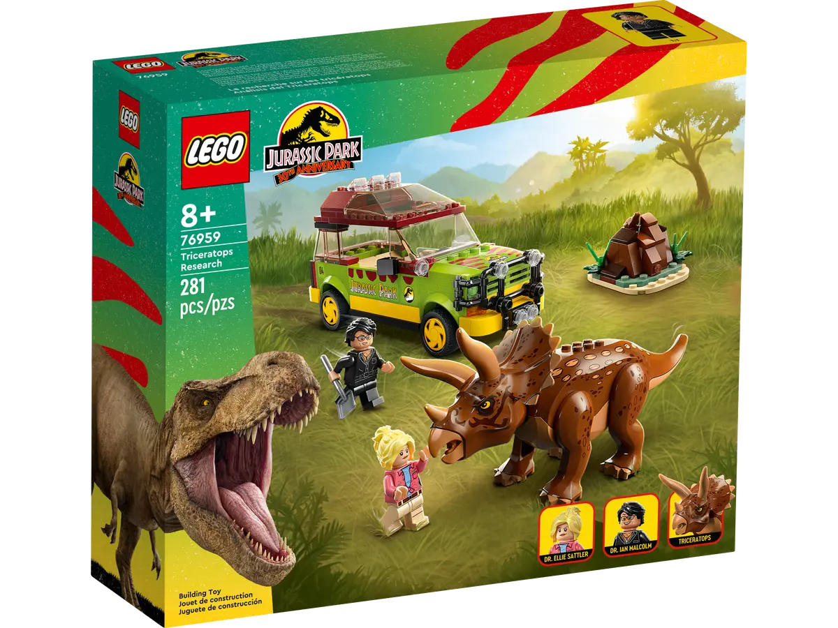 76959 LEGO Jurassic World - La ricerca del Triceratopo