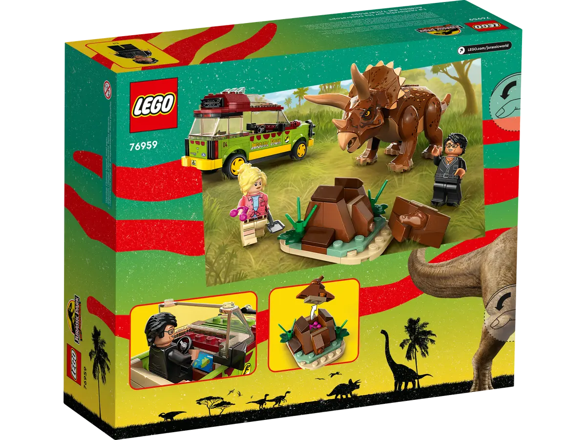 76959 LEGO Jurassic World - La ricerca del Triceratopo