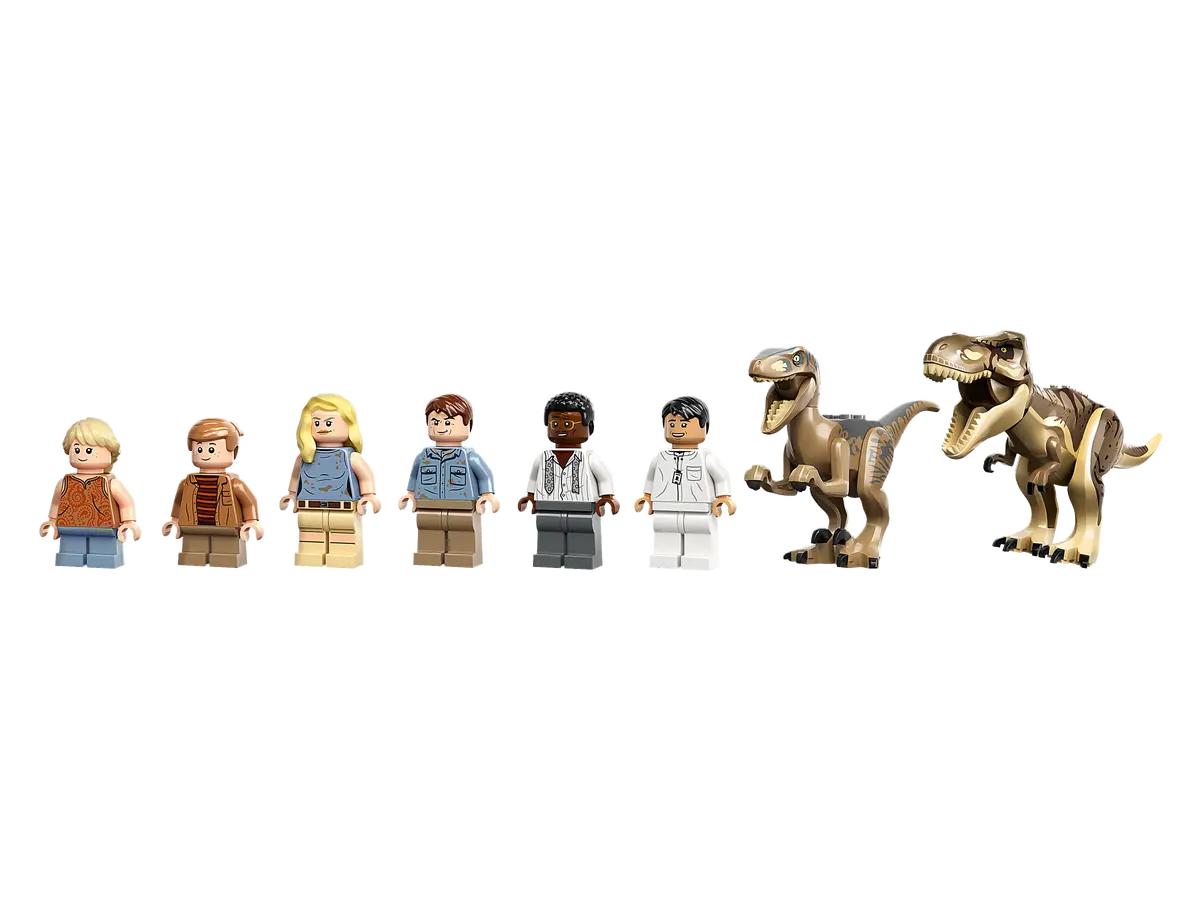 76961 LEGO Jurassic World - Centro visitatori: l’attacco del T. rex e del Raptor