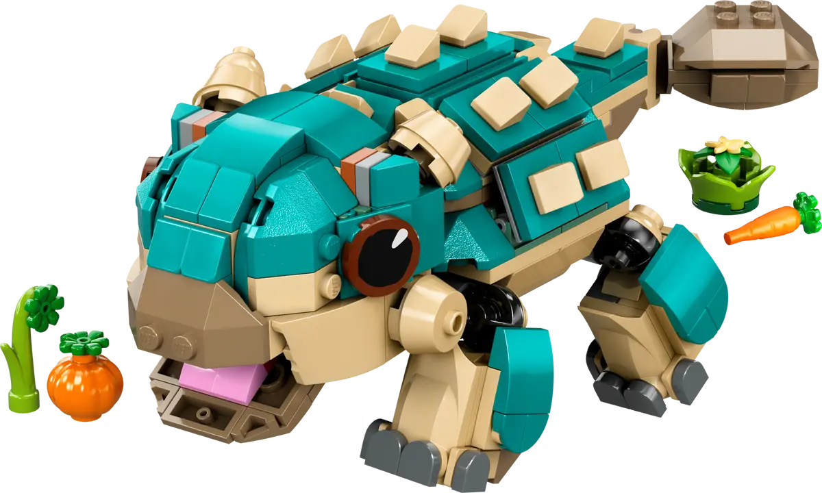 76962 LEGO Jurassic World -Baby Bumpy: anchilosauro