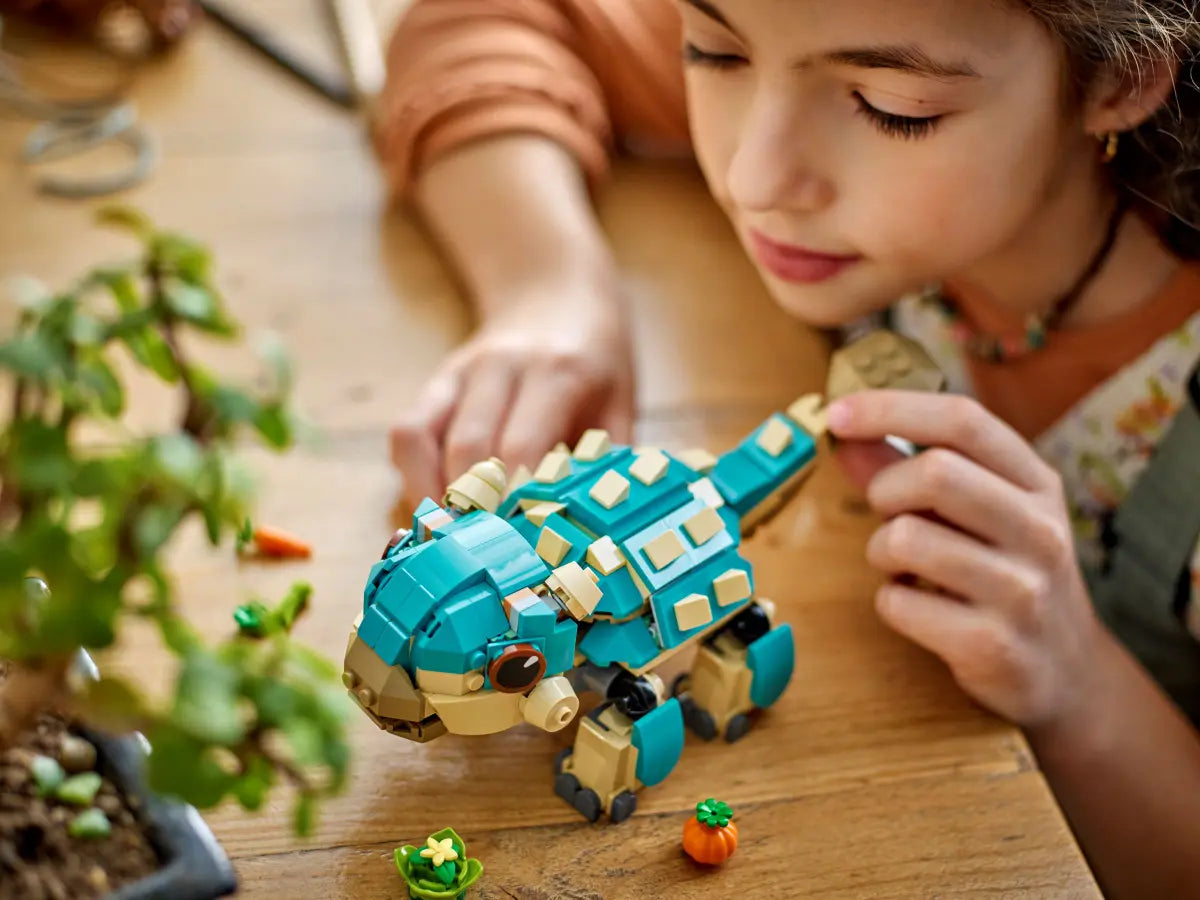 76962 LEGO Jurassic World -Baby Bumpy: anchilosauro
