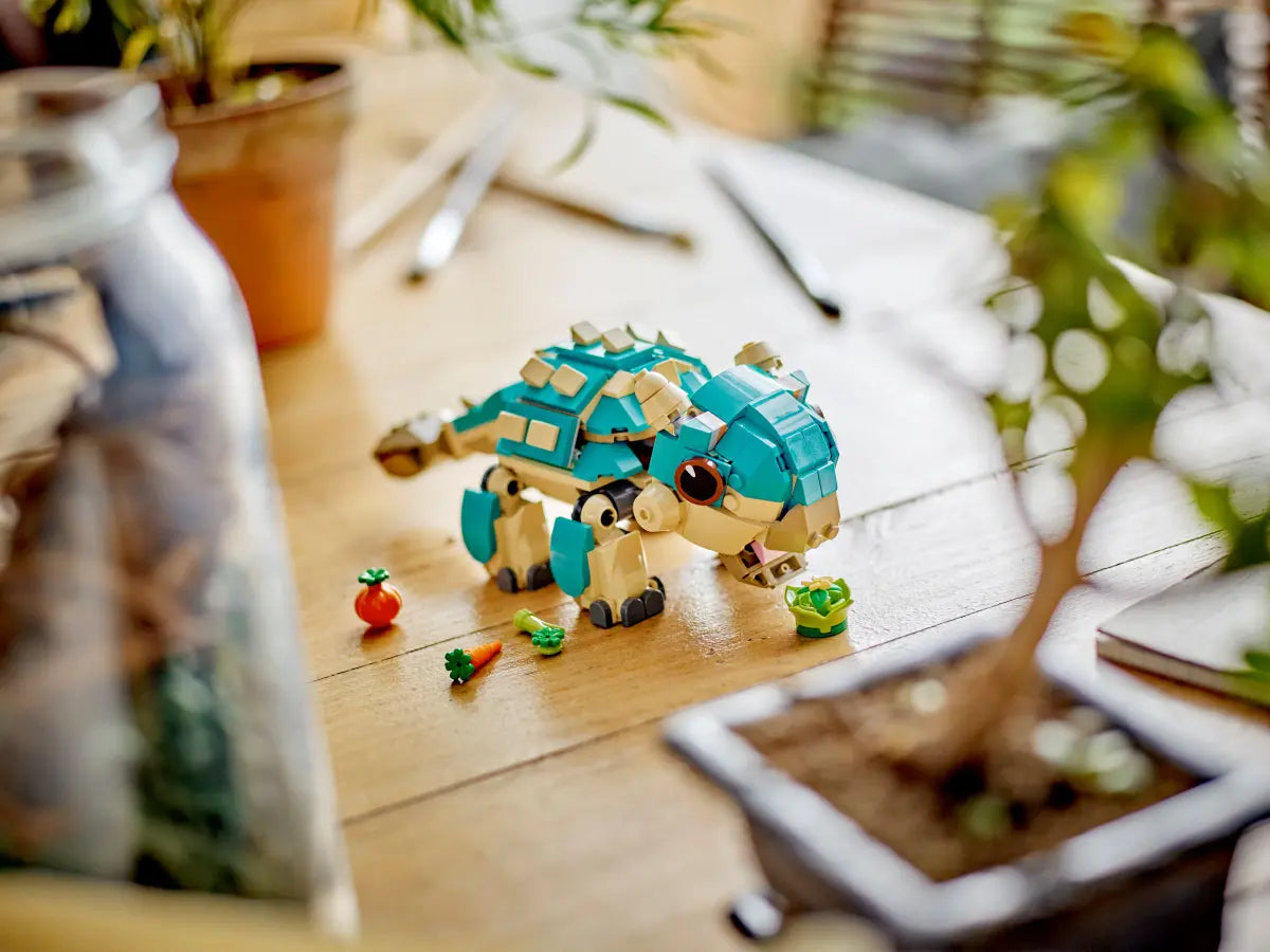 76962 LEGO Jurassic World -Baby Bumpy: anchilosauro