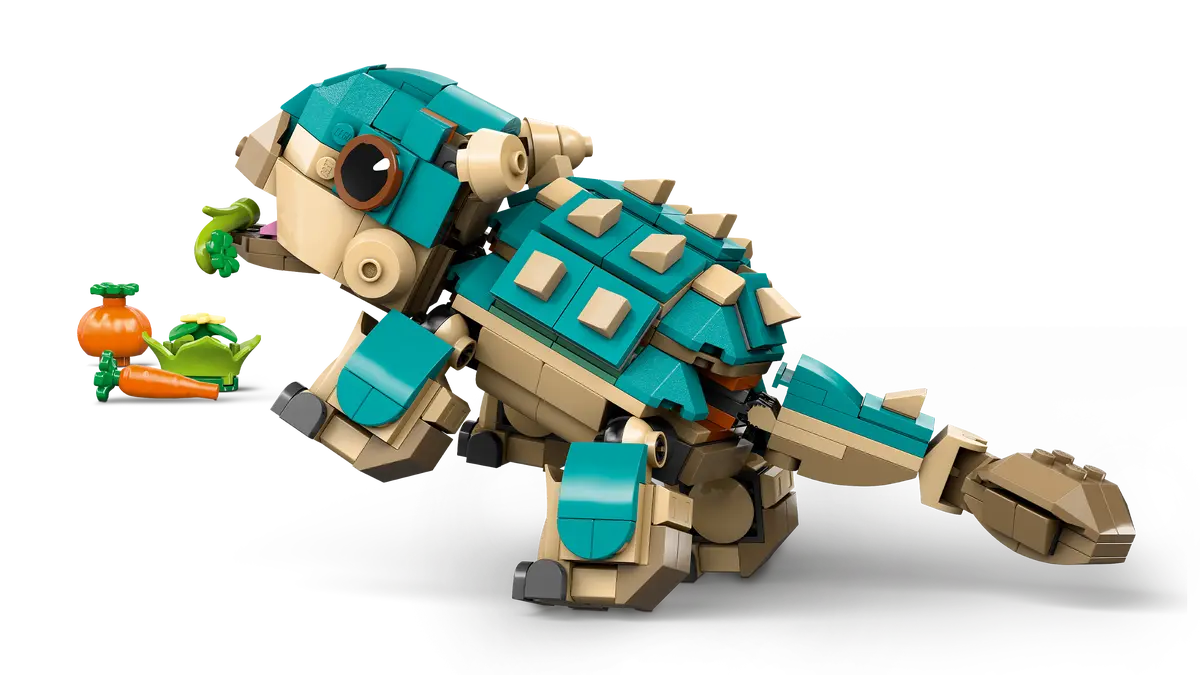 76962 LEGO Jurassic World -Baby Bumpy: anchilosauro