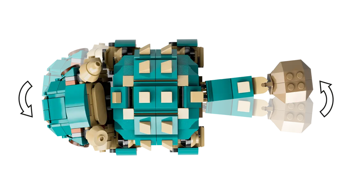 76962 LEGO Jurassic World -Baby Bumpy: anchilosauro