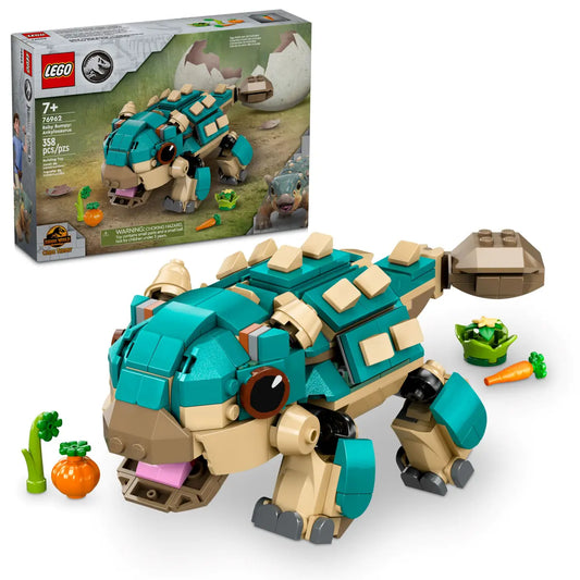 76962 LEGO Jurassic World -Baby Bumpy: anchilosauro