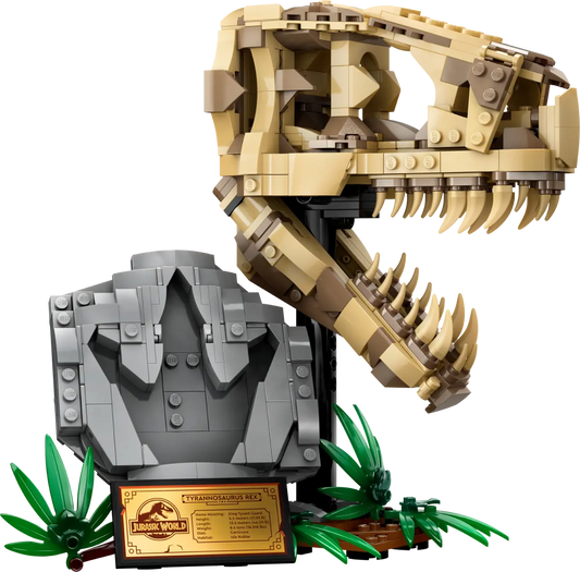 76964 LEGO Jurassic World - Fossili di dinosauro: Teschio di T.rex