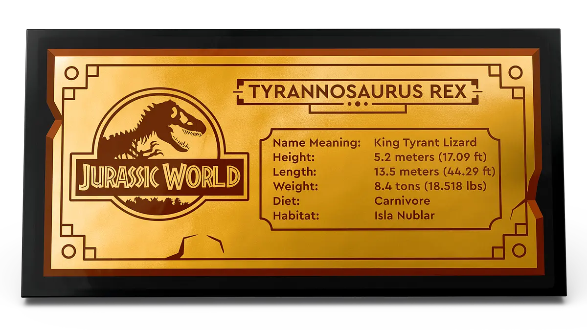 76964 LEGO Jurassic World - Fossili di dinosauro: Teschio di T.rex