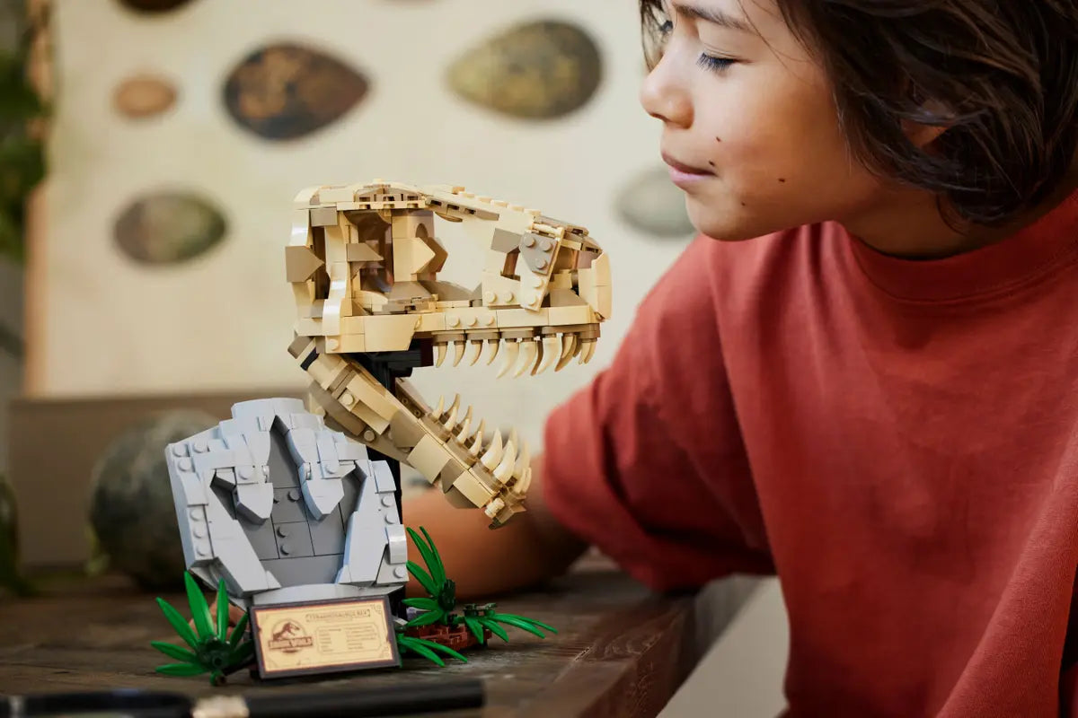 76964 LEGO Jurassic World - Fossili di dinosauro: Teschio di T.rex
