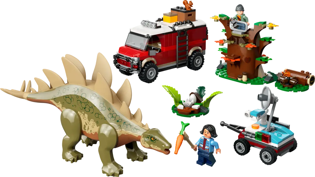 76965 LEGO Jurassic World - Missione dinosauro: scoperta dello stegosauro