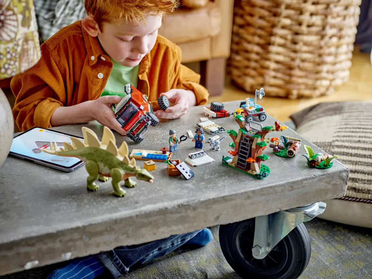 76965 LEGO Jurassic World - Missione dinosauro: scoperta dello stegosauro