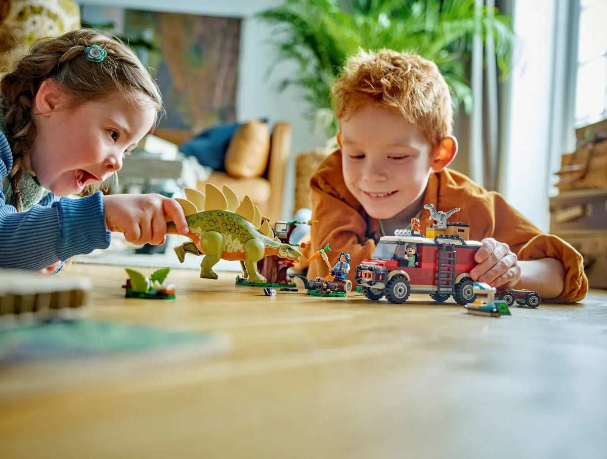 76965 LEGO Jurassic World - Missione dinosauro: scoperta dello stegosauro