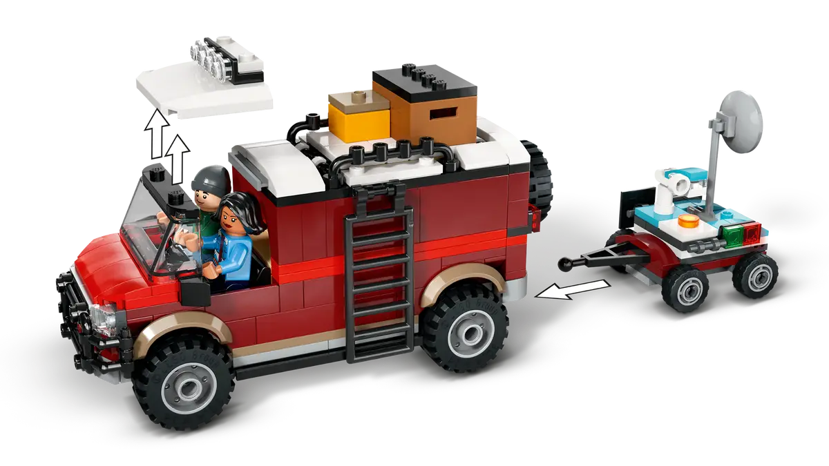 76965 LEGO Jurassic World - Missione dinosauro: scoperta dello stegosauro