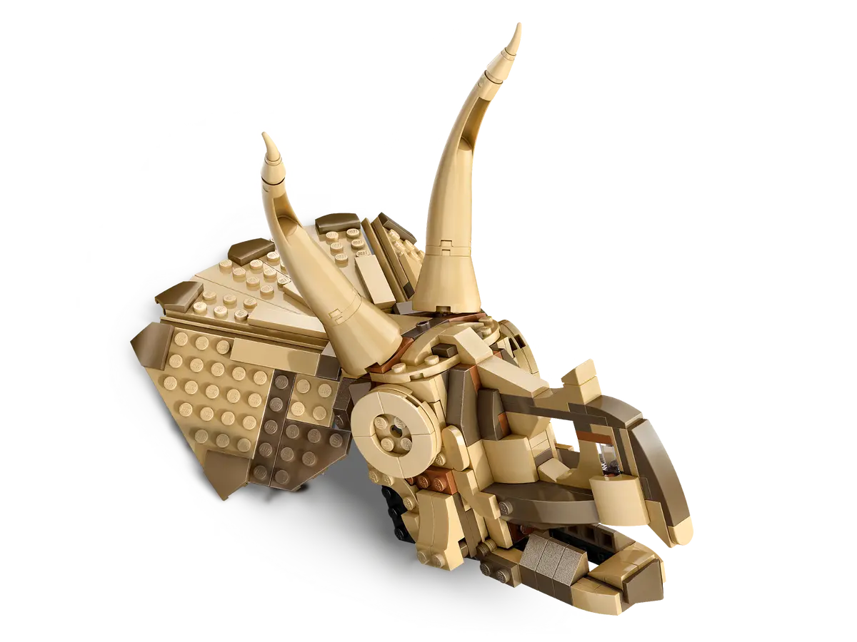 76969 LEGO Jurassic World - Fossili di dinosauro: teschio di Triceratopo