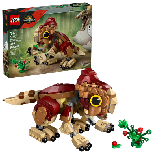 76970 LEGO Jurassic World - Dinosauro cucciolo Dolores: Aquilops