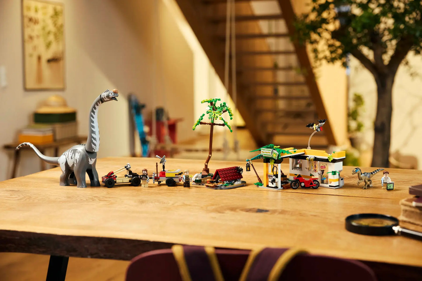 76973 LEGO Jurassic World - Alla ricerca del Raptor e del Titanosauro