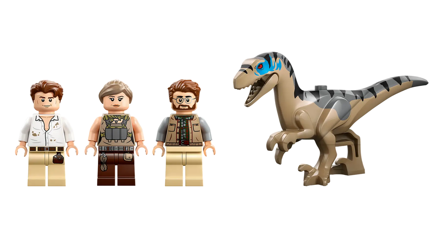 76973 LEGO Jurassic World - Alla ricerca del Raptor e del Titanosauro