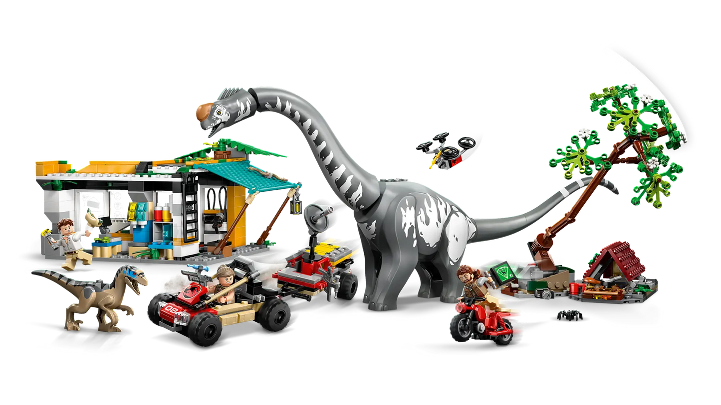 76973 LEGO Jurassic World - Alla ricerca del Raptor e del Titanosauro