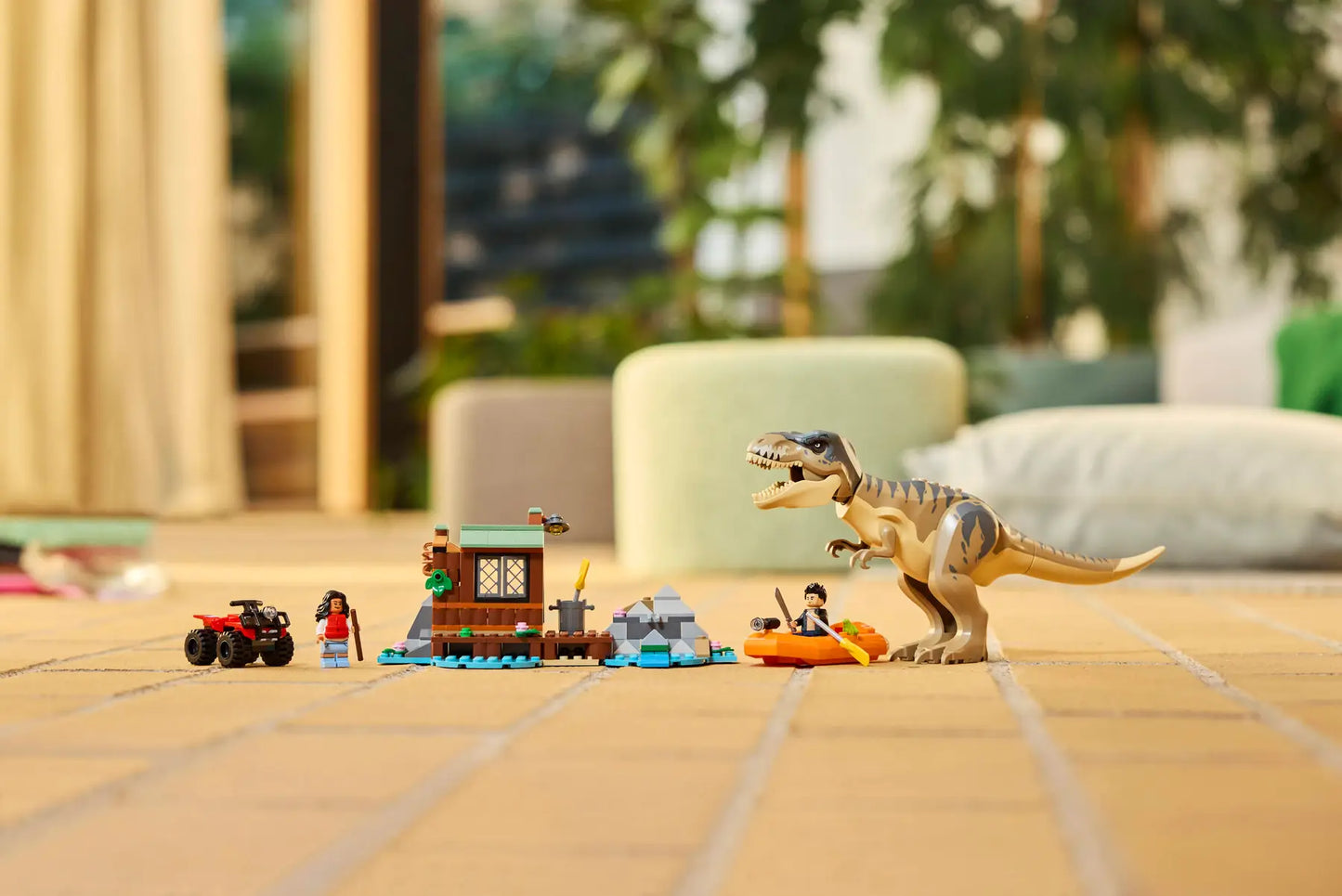DISPONIBILE DA LUGLIO 2025 - 76975 LEGO Jurassic World - Fuga sul fiume dal T. rex