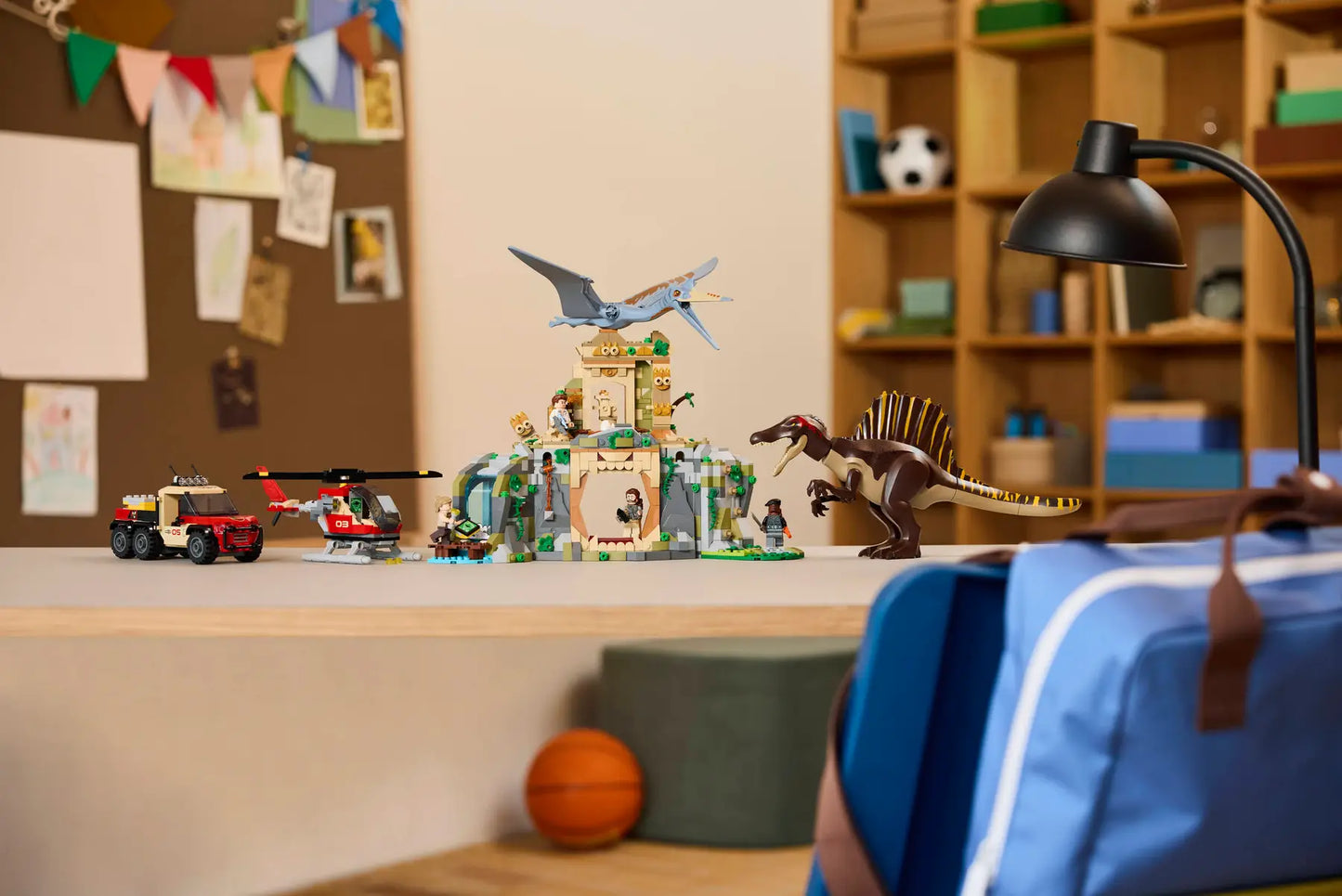 76976 LEGO Jurassic World - Missione aerea con Spinosauro e Quetzalcoatlus
