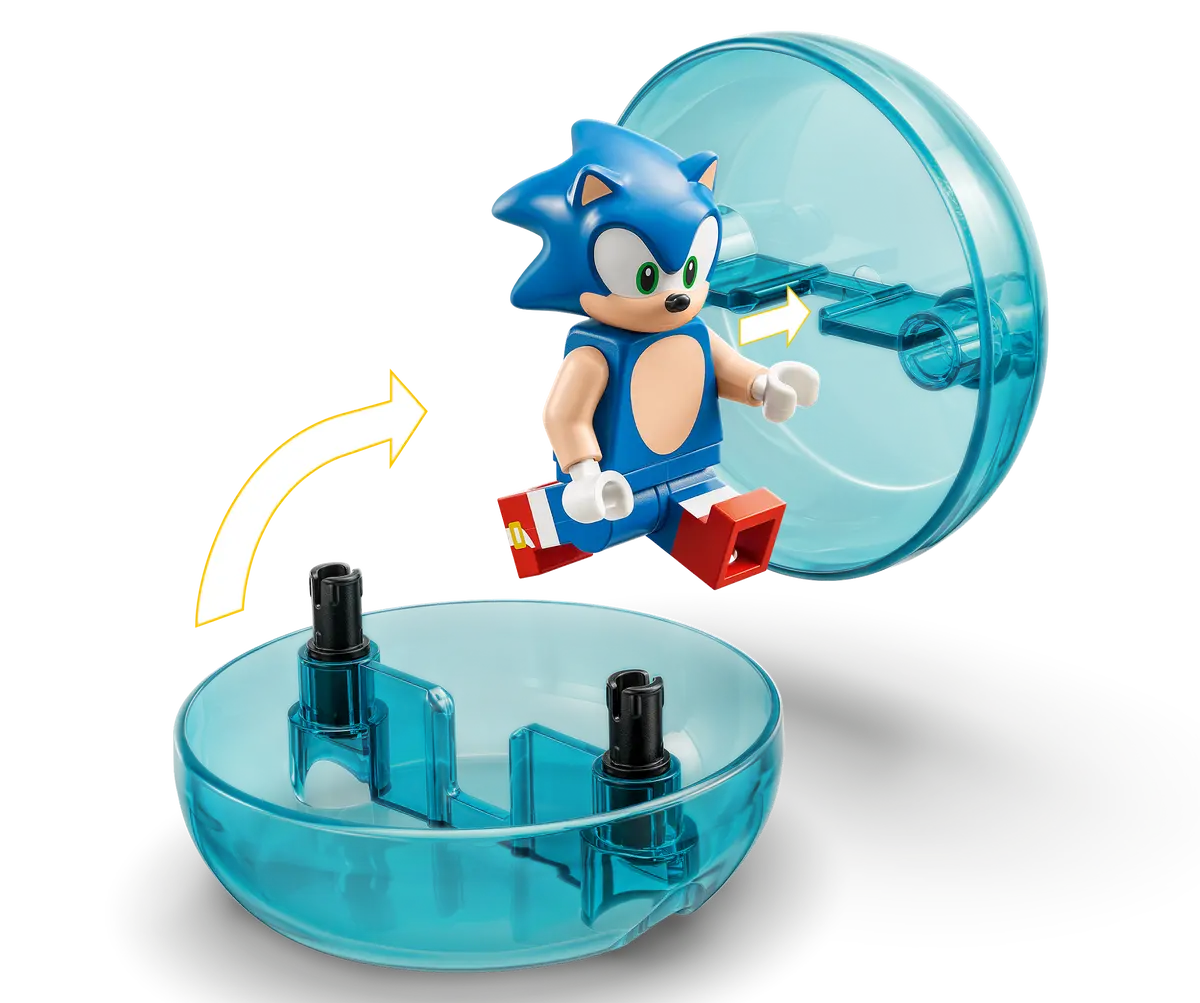 76990 LEGO Sonic the Hedgehog™ – Sfida della Sfera Velocità di Sonic