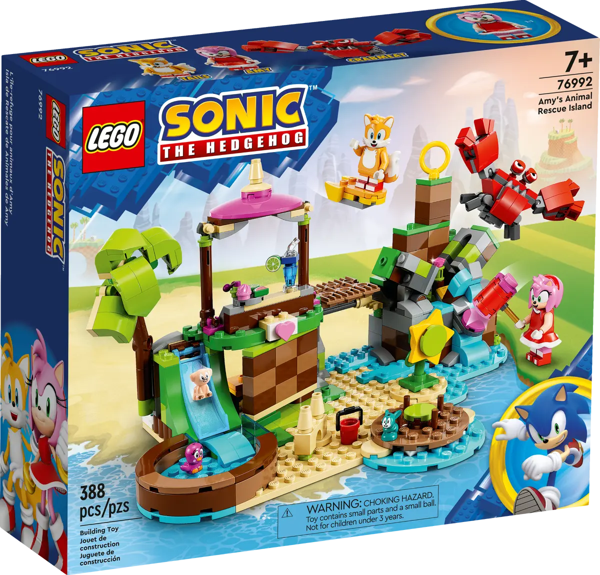 76992 LEGO Sonic the Hedgehog™ – Amy's Animal Rescue Island