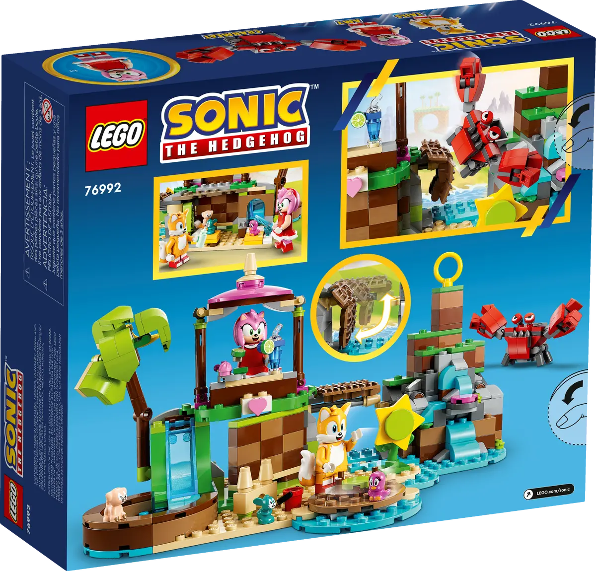 76992 LEGO Sonic the Hedgehog™ – Amy's Animal Rescue Island