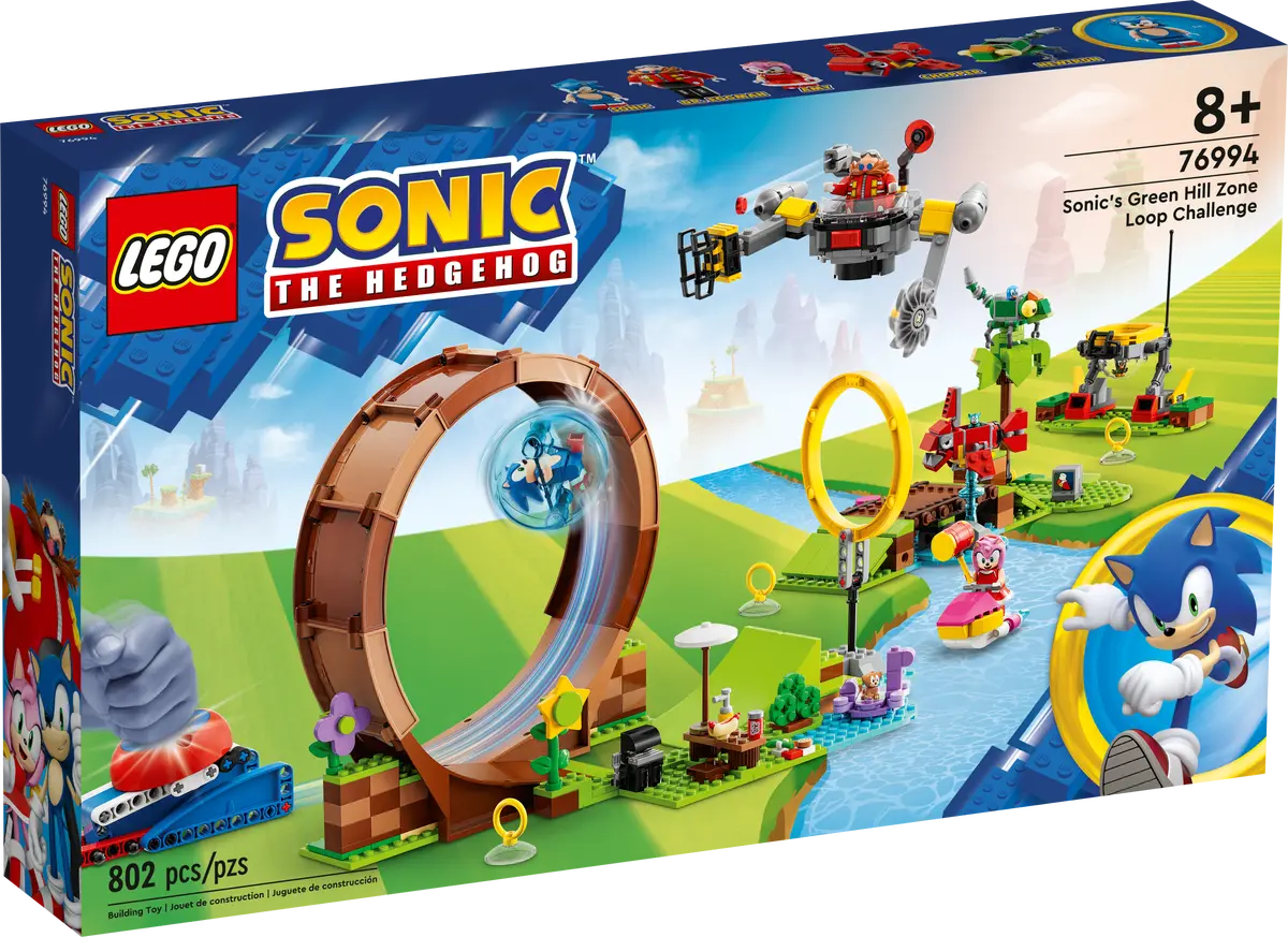 76994 LEGO Sonic the Hedgehog™ – Sonic's Green Hill Zone Loop Challenge