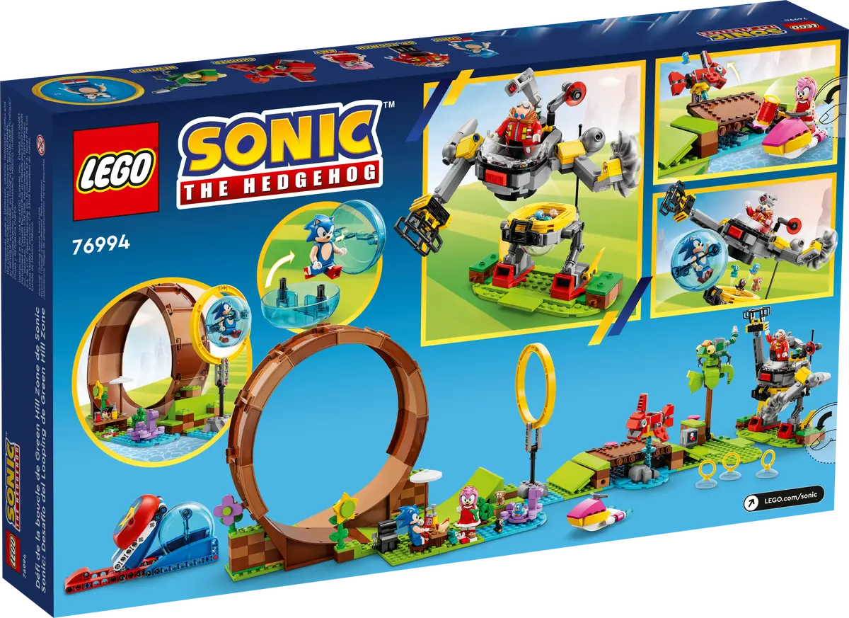 76994 LEGO Sonic the Hedgehog™ – Sonic's Green Hill Zone Loop Challenge