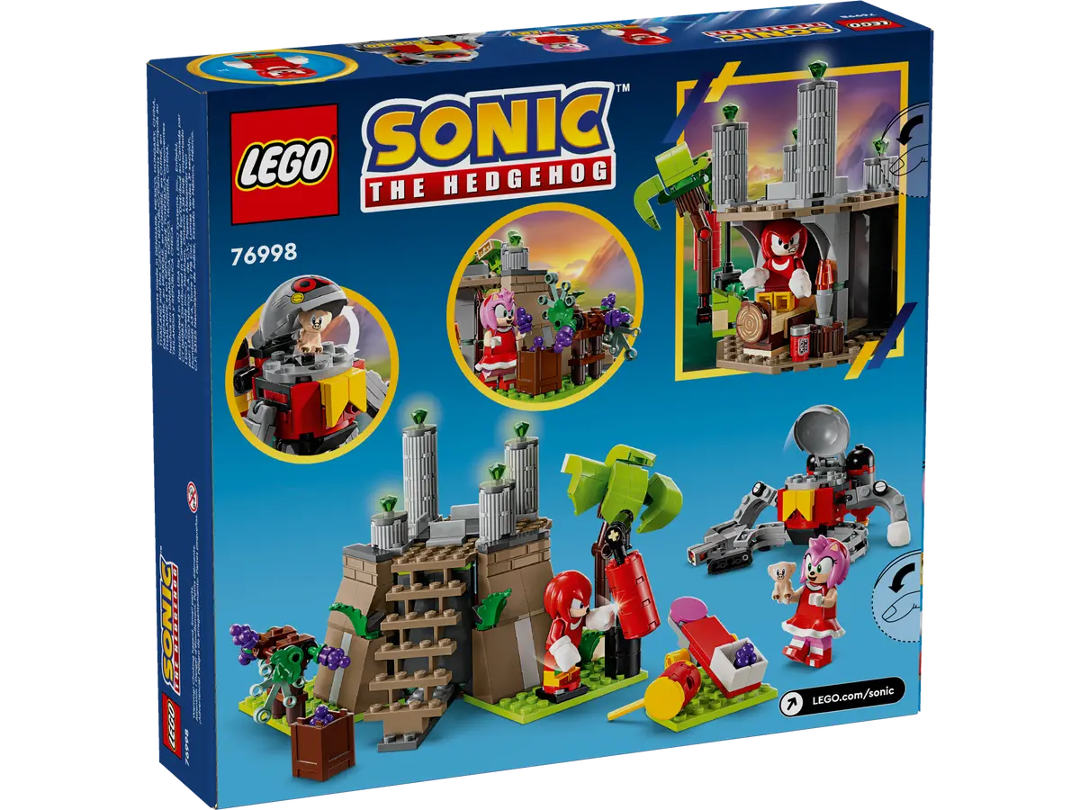 76998 LEGO Sonic the Hedgehog™ – Knuckles e il Santuario del Master Emerald