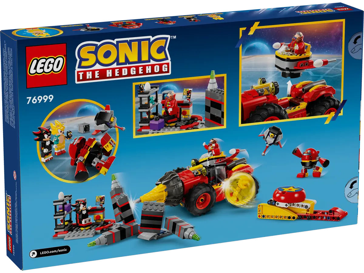 76999 LEGO Sonic the Hedgehog™ – Super Sonic vs. Egg Drillster